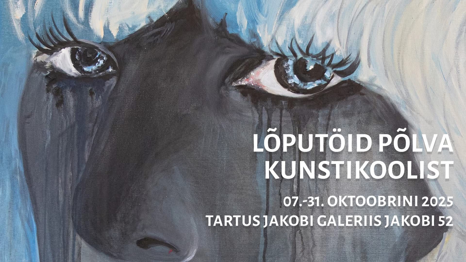 7. oktoobril kell 17.30 avatakse Jakobi galeriis Põlva Kunstikooli viimaste aastate lõputööde näitus “Ma tulen taevast ülevalt, häid sõnumeid toon teile sealt”.