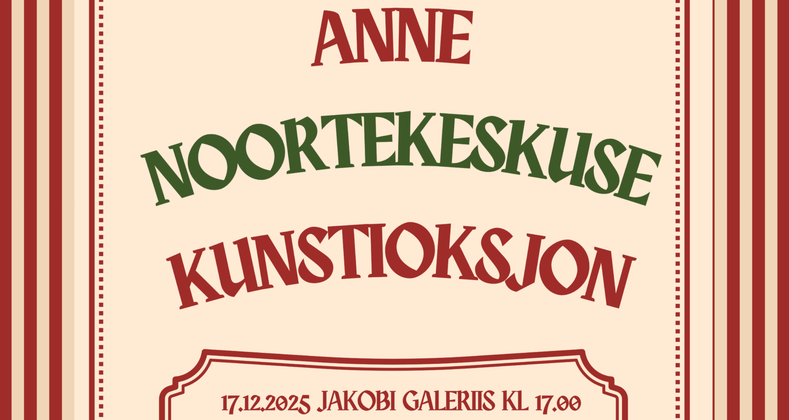 JÕULUDE PAIKU MAAL. Anne Noortekeskus