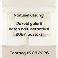 Jakobi galerii ootab näitusetaotlusi 2027. aastaks