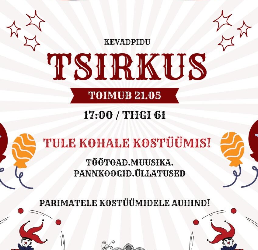 KUTSE | KEVADPIDU 21. mail